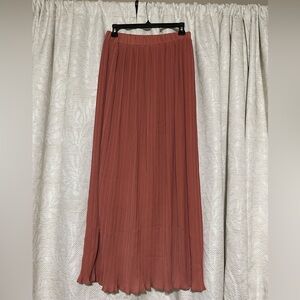 SHEIN Pleated Maxi Skirt Size M